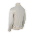 Thin Pullover Plain Colour Silk Turtle Neck Long Sleeves