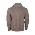 T-shirt Plain Colour Virgin Wool Long Sleeves Crew Neck
