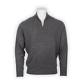 T-shirt Plain Colour Virgin Wool Long Sleeves Crew Neck
