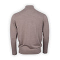 T-shirt Plain Colour Virgin Wool Long Sleeves Crew Neck
