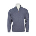 T-shirt Plain Colour Virgin Wool Long Sleeves Crew Neck