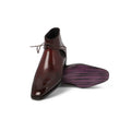 Boots DECON CHELSEA Plain Colour Leather Lace-Ups And Eyelets