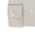 Shirt - Houndstooth Cotton Single Cuff