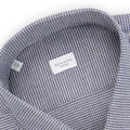 Shirt - Houndstooth Cotton Single Cuff