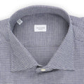 Shirt - Houndstooth Cotton Single Cuff