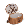 Picnic Basket - VENDOME BAMBOO Wicker For 4 Persons