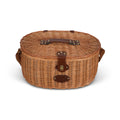 Picnic Basket - VENDOME BAMBOO Wicker For 4 Persons