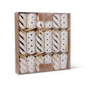 Christmas Crackers - Gourmand Striped & Dotted 6 Persons