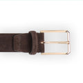 Belt - Suede Adjustable Silver Buckle