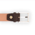 Belt - Suede Adjustable Silver Buckle