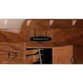 Cigar Humidor - 75 Cigars "EL SECADOR" N°71 Walnut Burl