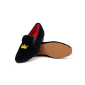 Slippers Albert Plain Colour Velvet