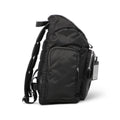 Backpack - M BUTTERFLY PC BANK ON THE ROAD Waterproof Nylon And Leather Details