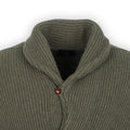Cardigan Plain Colour Pure Cashmere Buttoned For Men
