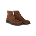 Boots - GINKGO Suede & Ravel Rubber Soles Lace-Ups
