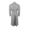 Dressing Gown Bicolour Checked Wool