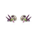 Cufflinks - Hummingbird Sterling Silver & Enamel