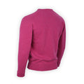 T-shirt Plain Colour Virgin Wool Long Sleeves Crew Neck