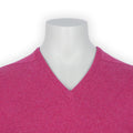 T-shirt Plain Colour Virgin Wool Long Sleeves Crew Neck