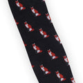 Socks - Fox Pattern Wool & Nylon Long