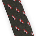 Socks - Fox Pattern Wool & Nylon Long