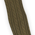Socks - Cable Knit Cashmere & Cotton Long
