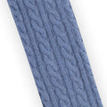 Socks - Cable Knit Cashmere & Cotton Long