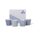 Teacup - NIPPON BLUE Set For 4 Porcelain