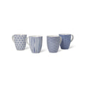 Mug - NIPPON BLUE Set For 4 Porcelain
