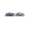 Sushi Plate - NIPPON BLUE Set For 2 Porcelain