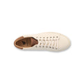 Sneakers - MONTANA Grained Leather & Rubber Soles Lace-Ups