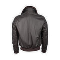 Bomber Jacket - Leather Detachable Fur Collar