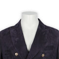 Blazer - Suede Six Buttons Double Breasted