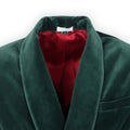 Dressing Gown Plain Colour Velvet Cotton