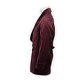 Dressing Gown Plain Colour Velvet Cotton