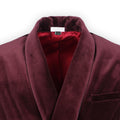 Dressing Gown Plain Colour Velvet Cotton