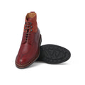 Boots - GINKGO Limited Edition Leather, Degand Tweed & Ravel Rubber Soles Lace-Ups