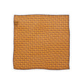 Pocket Square Colored Pheseant Patterns Wool And Cashmere