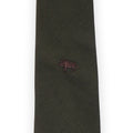 Tie - Wild Boar Embroidery Wool & Silk