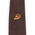 Tie - Fox And Hunting Trumpet Embroidery Wool & Silk
