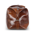 Dark Brown Leather Backpack