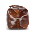 Dark Brown Leather Backpack