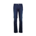 Jeans - BARD Cotton & Lyocell Stretch Royal Blue Suede Patch