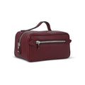 Toiletry Bag - Smooth Leather Zipped