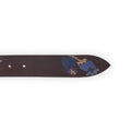 Belt Plain Colour Genuine Leather Suede