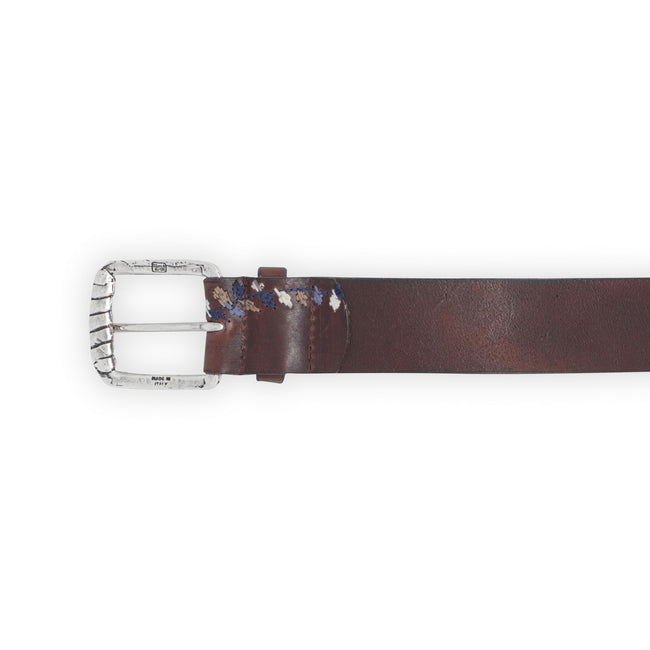Belt Plain Colour Genuine Leather Suede