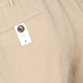 Pants - Jogger Elastic Waist Zip Lyocell & Cotton & Linen