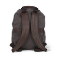 Dark Brown Leather Backpack