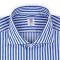 Shirt - Cotton Striped Single Cuff