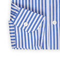 Shirt - Striped Cotton Stretch Single Cuff